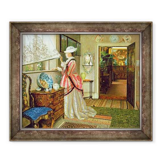 Tablou inramat - John Atkinson Grimshaw - vara - - Roveli