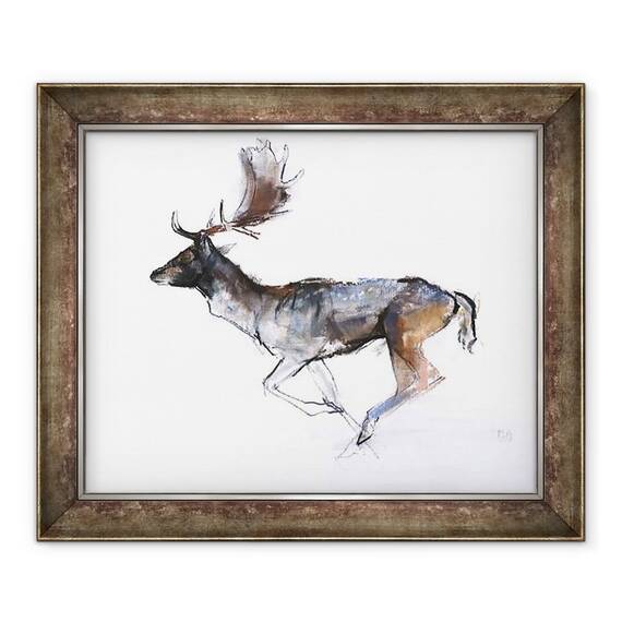 Tablou inramat - Mark Adlington - Buck Seara Cerb Fallow, 2007 - - Roveli