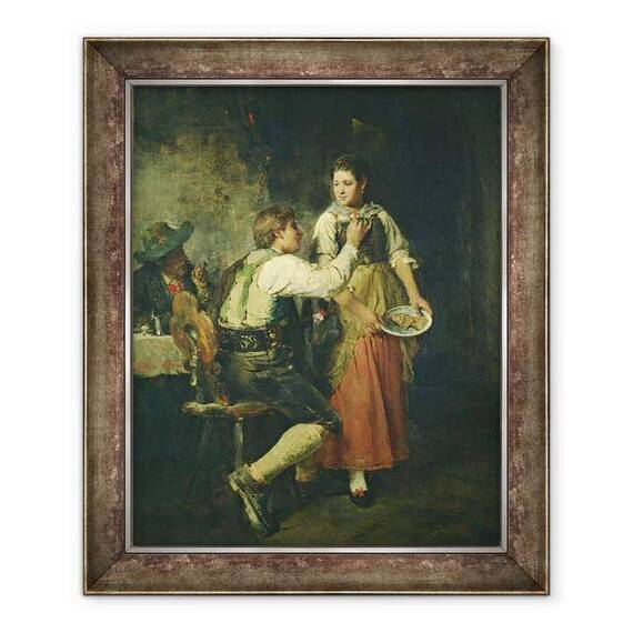 Tablou inramat - Matthias Schmid - Declaratie de dragoste - - Roveli