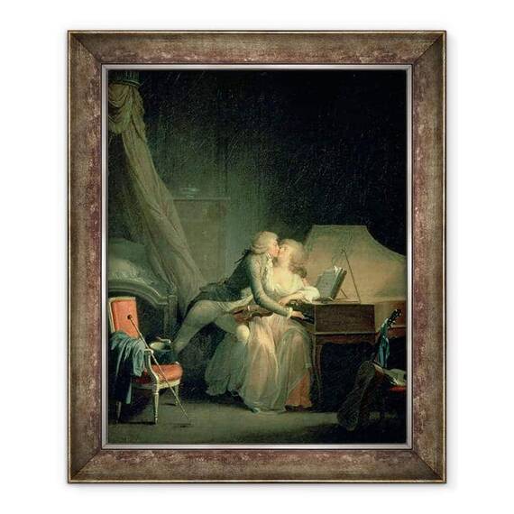 Tablou inramat - Louis Leopold Boilly - Preludiu - - Roveli