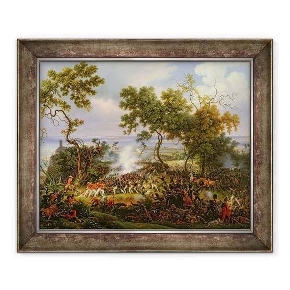 Tablou inramat - Louis Lejeune - Batalia de la Chiclana, 5 martie 1811 - - Roveli