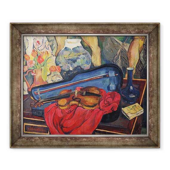 Tablou inramat - Marie Clementine Valadon - Cazul pentru vioara - - Roveli
