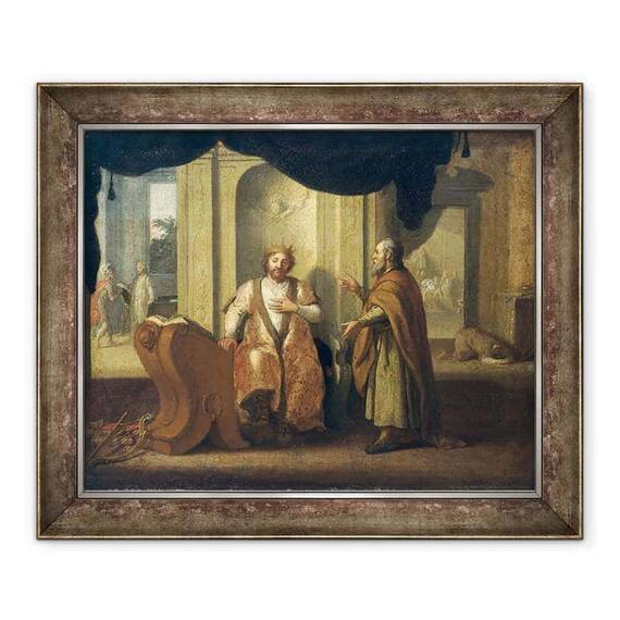 Tablou inramat - Matthias Scheits - David si Nathan - - Roveli