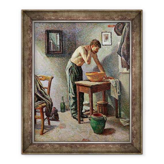 Tablou inramat - Maximilien Luce - Toaleta - - Roveli