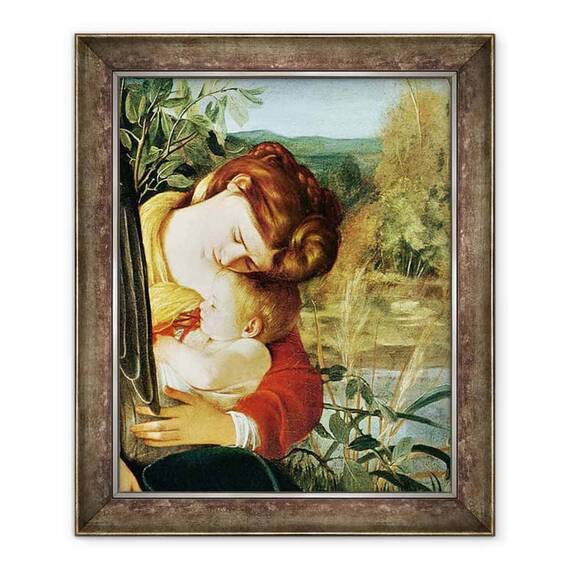 Tablou inramat - Michelangelo Merisi da Caravaggio - Odihneste-te in zborul spre Egipt I - - Roveli