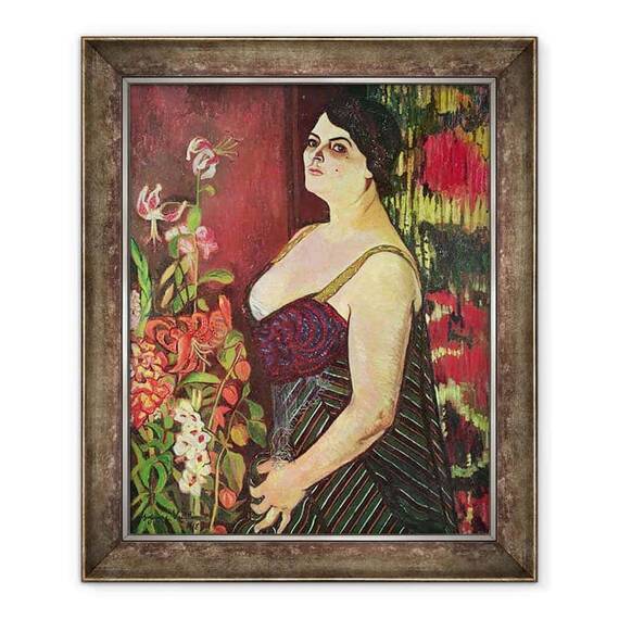 Tablou inramat - Marie Clementine Valadon - Portret De Madame Coquiot - - Roveli