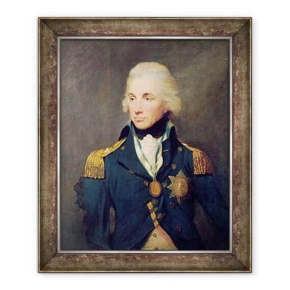 Tablou inramat - Lemuel Francis Abbott - Portret De Horatio Nelson 1758-1805, Viscount Nelson - - Roveli