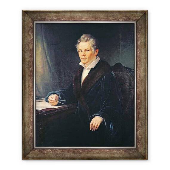 Tablou inramat - Karl Schmidt - Portret De Karl Friedrich Schinkel - - Roveli