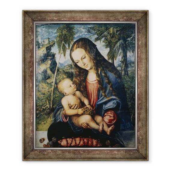 Tablou inramat - Lucas Cranach the Elder - Madonna sub brad - - Roveli