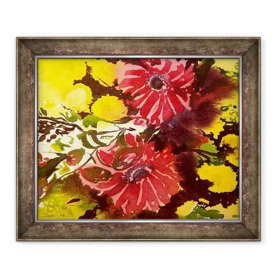 Tablou inramat - Mary Smith - Gerberas - - Roveli
