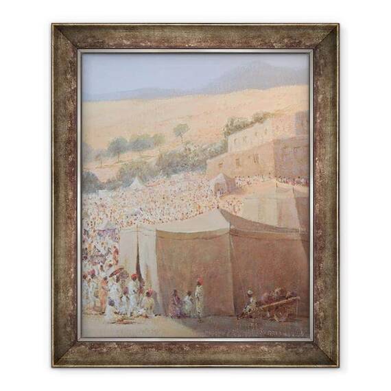 Tablou inramat - Lincoln Seligman - Pushkar Fair - - Roveli