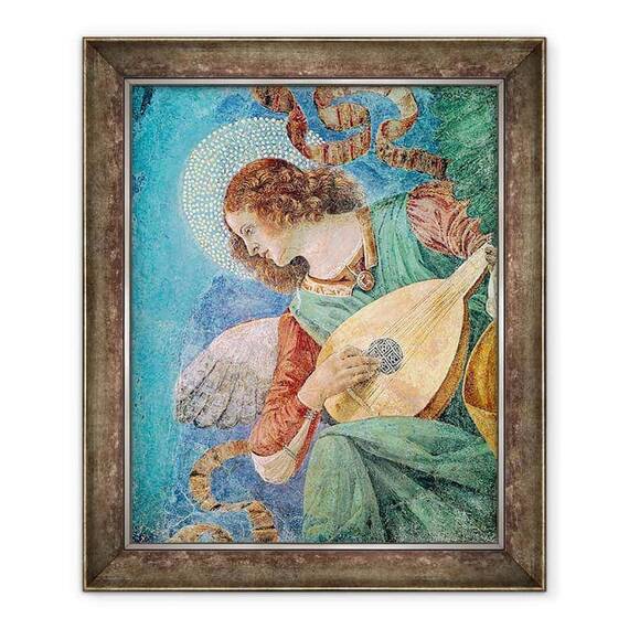 Tablou inramat - Melozzo da Forli - Inger muzician II - - Roveli