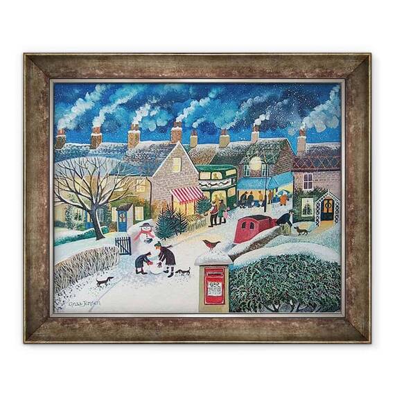 Tablou inramat - Lisa Graa Jensen - Christmas Post - - Roveli
