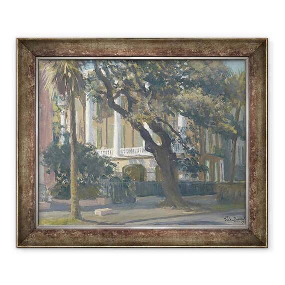 Tablou inramat - Julian Barrow - Casa De Saussure, Charleston - - Roveli