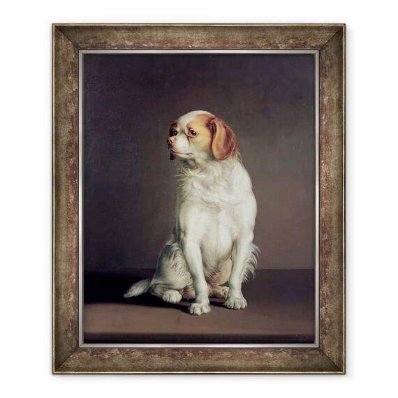 Tablou inramat - Louis Leopold Boilly - Portret De Un Regele Charles Spaniel - - Roveli