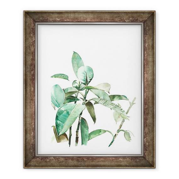 Tablou inramat - Laura Dennis - Verde - - Roveli
