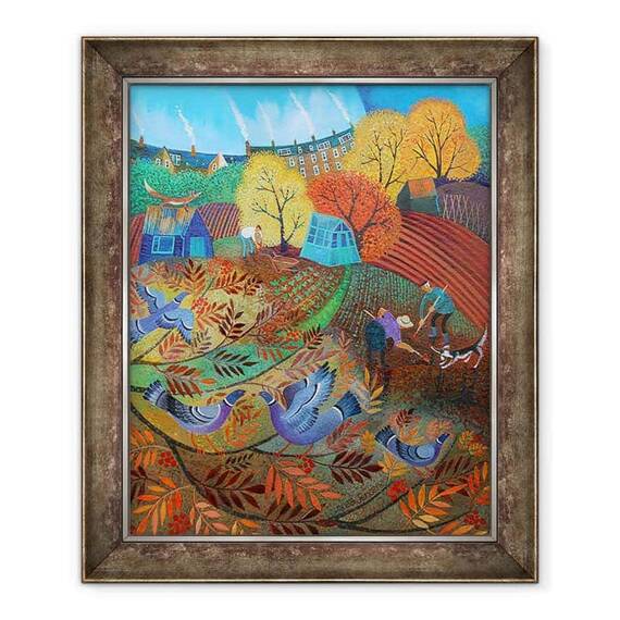 Tablou inramat - Lisa Graa Jensen - Terapia de alocare, 2018 - - Roveli