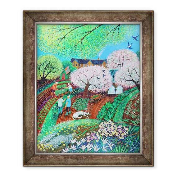 Tablou inramat - Lisa Graa Jensen - Dozey Dozey, 2018 - - Roveli