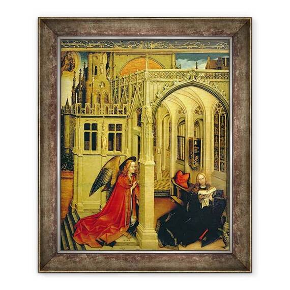 Tablou inramat - Master of Flemalle - Buna Vestire - - Roveli
