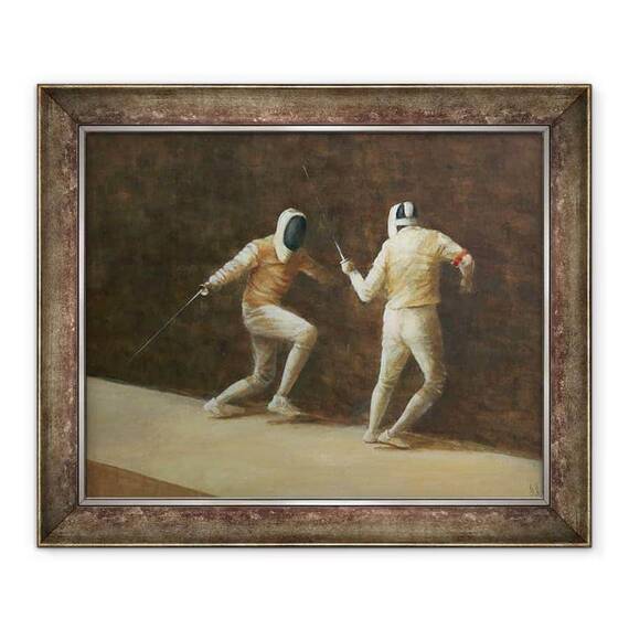Tablou inramat - Lincoln Seligman - Scrima - - Roveli