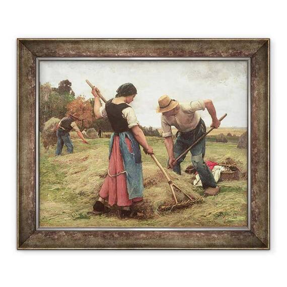 Tablou inramat - Julien Dupre - Haymaking - - Roveli
