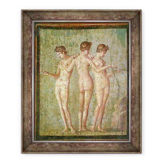 Tablou inramat - Roman - Trei Gratii - - Roveli