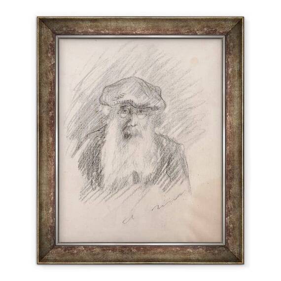 Tablou inramat - Pierre Auguste Renoir - Portret De Camille Pissarro - - Roveli