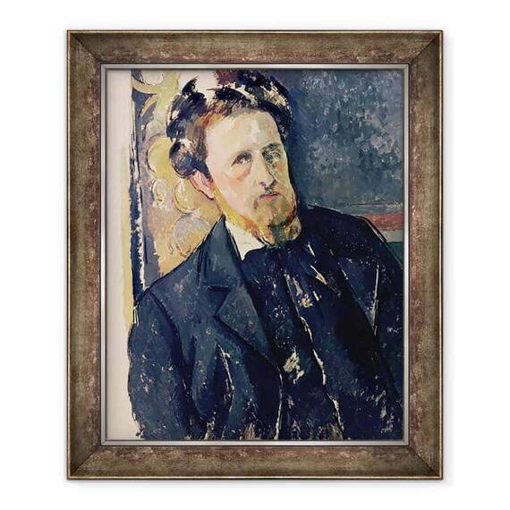 Tablou inramat - Paul Cezanne - Portretul lui Joachim Gasquet 1873-1921 1896-97 - - Roveli
