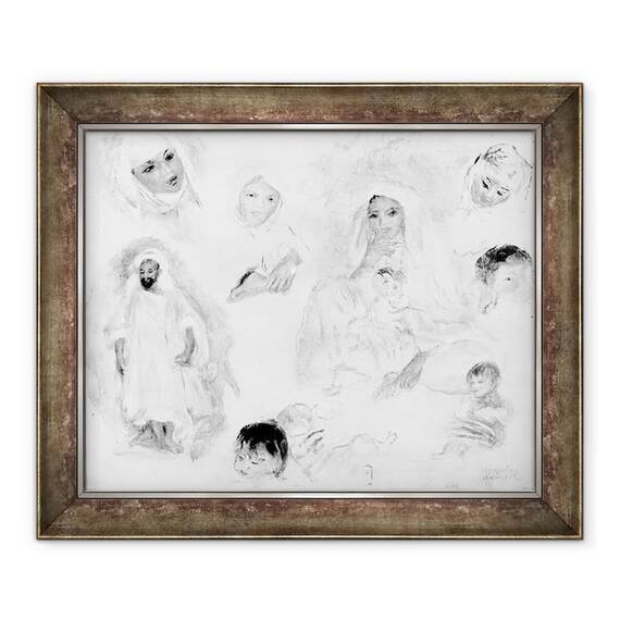 Tablou inramat - Pierre Auguste Renoir - Arabi - - Roveli
