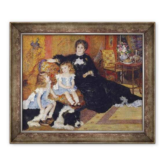 Tablou inramat - Pierre Auguste Renoir - Doamna Georges Charpentier si copiii ei - - Roveli