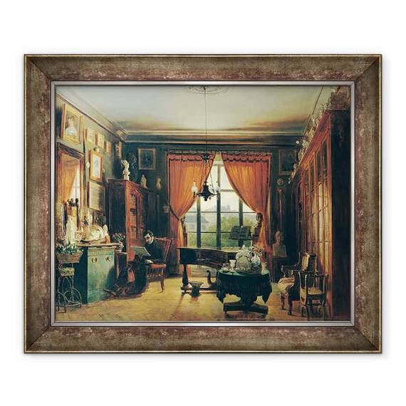 Tablou inramat - Prosper Lafaye - Pierre-Joseph-Guillaume Zimmermann 1785-1853 - - Roveli
