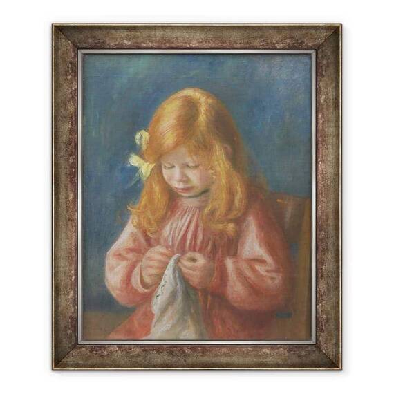 Tablou inramat - Pierre Auguste Renoir - Jean Renoir Cusut - - Roveli