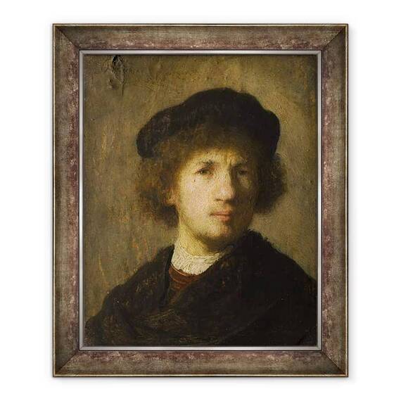 Tablou inramat - Rembrandt Harmensz van Rijn - Autoportret II - - Roveli