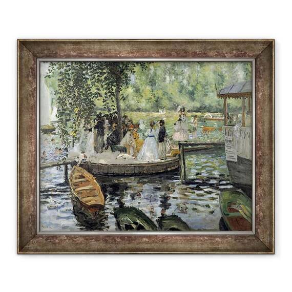 Tablou inramat - Pierre Auguste Renoir - La Grenouillere - - Roveli