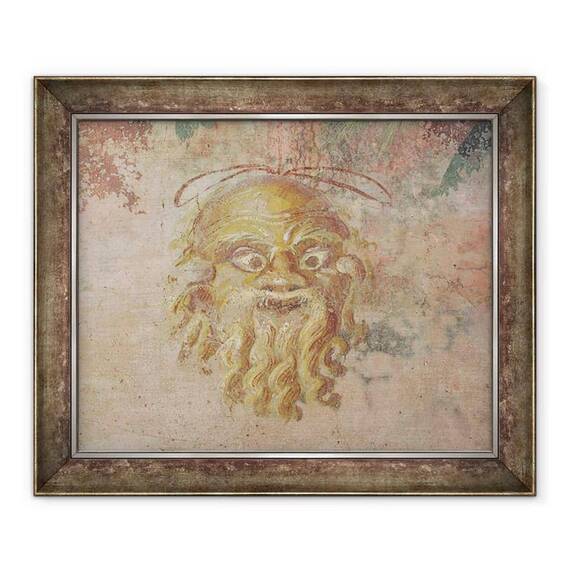 Tablou inramat - Roman Republican Period - Pictura in perete din exedra unei vile de la Boscoreale - - Roveli