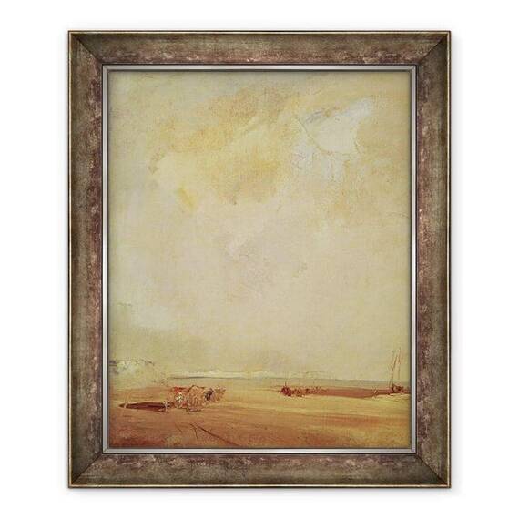 Tablou inramat - Richard Parkes Bonington - Vedere spre Coasta Normandiei - - Roveli