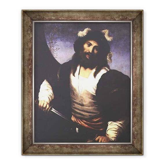 Tablou inramat - Pietro Muttoni the Elder - Razboinic - - Roveli