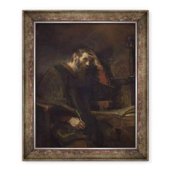Tablou inramat - Rembrandt Harmensz van Rijn - Apostolul Pavel - - Roveli