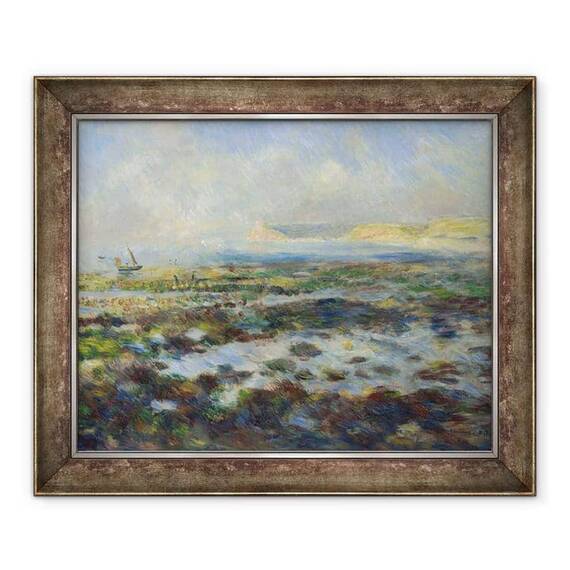 Tablou inramat - Pierre Auguste Renoir - Tree scazuta, Yport - - Roveli