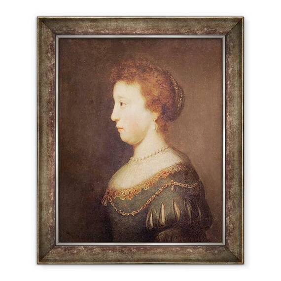 Tablou inramat - Rembrandt Harmensz van Rijn - Portret De O Femeie - - Roveli