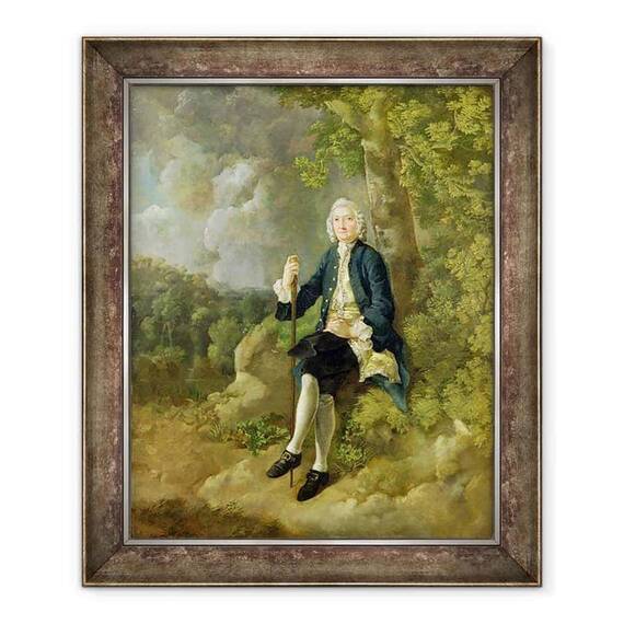 Tablou inramat - Thomas Gainsborough - Dl Clayton Jones - - Roveli