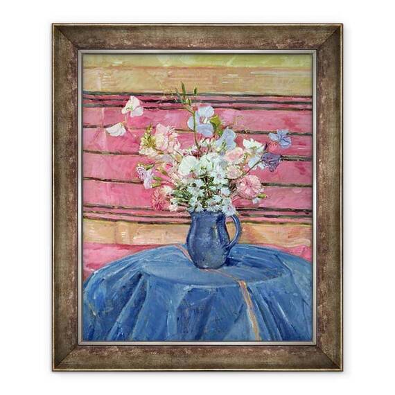 Tablou inramat - Timothy Easton - Mazare dulce si Roz - - Roveli