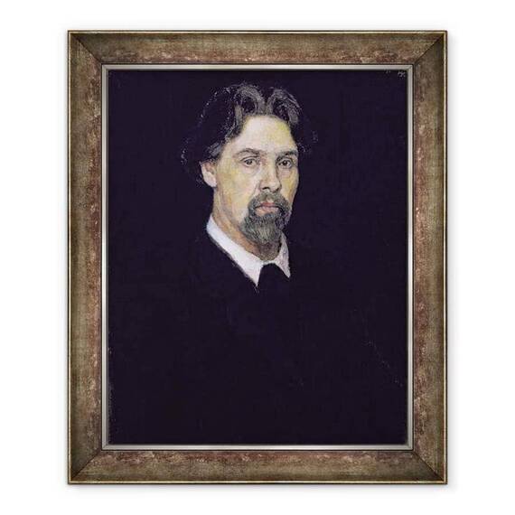 Tablou inramat - Vasilij Ivanovic Surikov - Autoportret - - Roveli