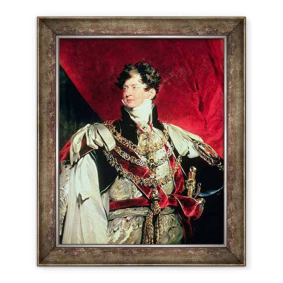 Tablou inramat - Thomas Lawrence - Printul Regent - - Roveli