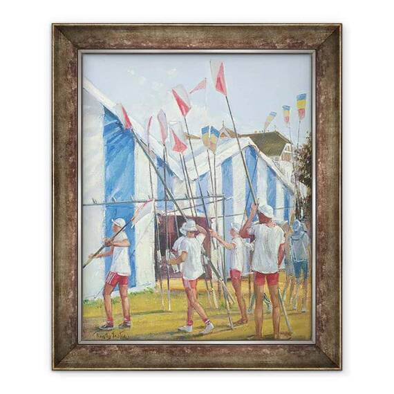 Tablou inramat - Timothy Easton - Returnarea lamelor - - Roveli