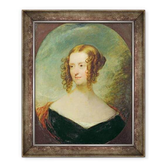 Tablou inramat - Thomas Lawrence - Portret De O Tanara Femeie - - Roveli