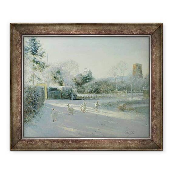 Tablou inramat - Timothy Easton - Limita Bisericii - - Roveli