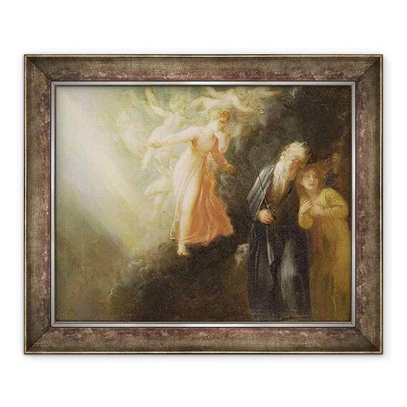 Tablou inramat - Thomas Stothard - Prospero, Miranda si Ariel, din Furtuna - - Roveli