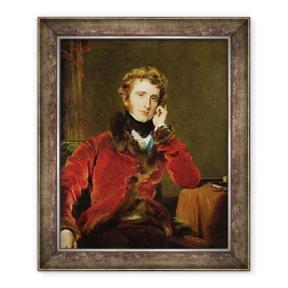 Tablou inramat - Thomas Lawrence - George James Welbore Agar-Ellis, mai tarziu primul Lord Dover - - Roveli