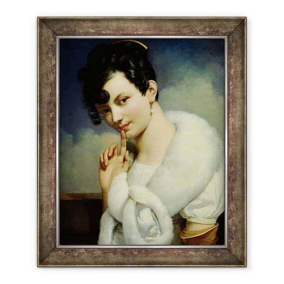 Tablou inramat - Thomas Henry - Portretul unei femei I - - Roveli